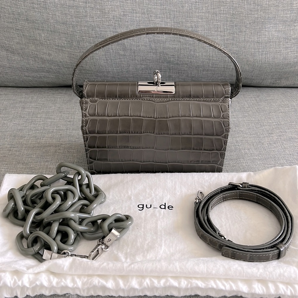 Gu_De Milky Bag in Grey